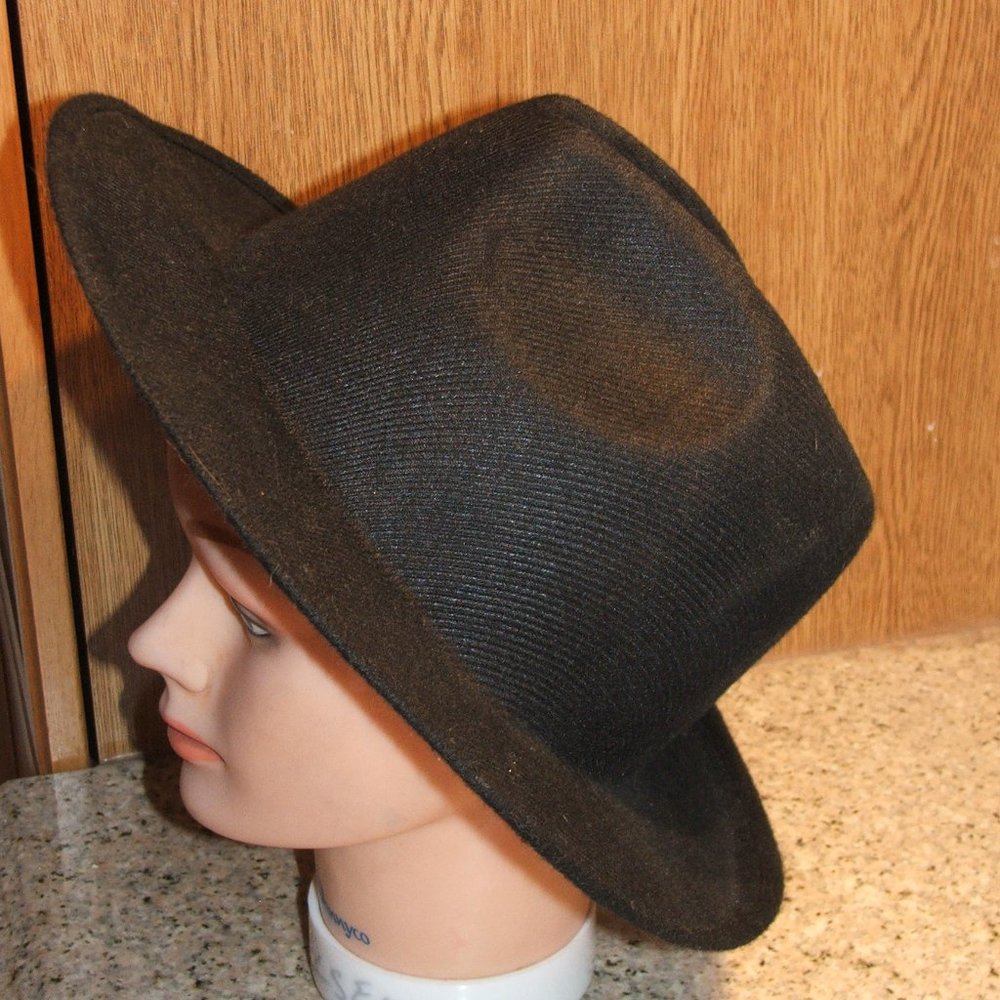 Loftus Costume FEDORA Hat Medium Size Black (394)
